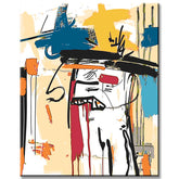 Paint by Numbers Art Abstract Art King of The Street Graffiti